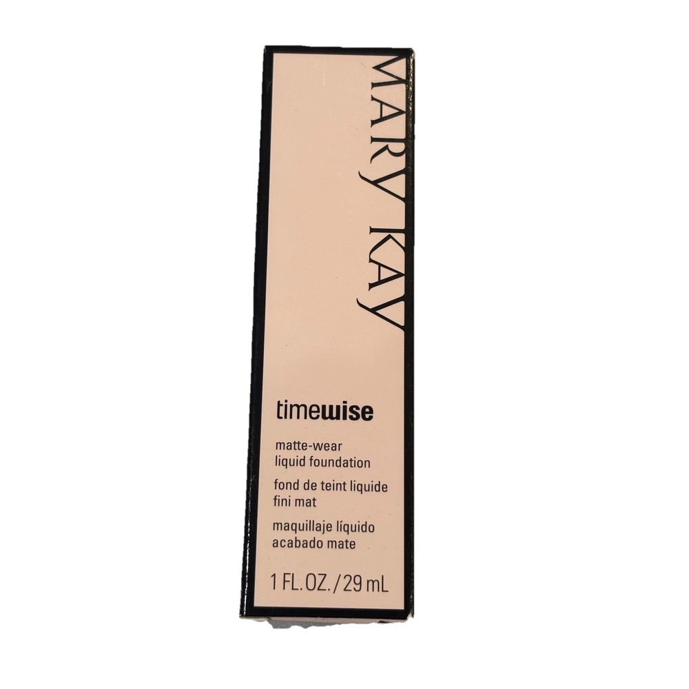 MARY KAY TimeWise MATTE-WEAR Liquid Foundation Ivory 5 038754 Discontinued NIB - Picture 5 of 5